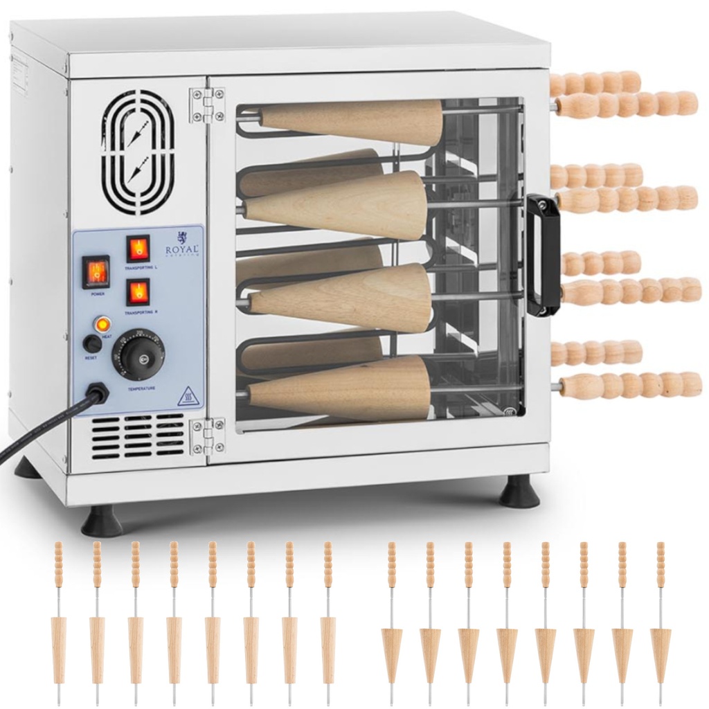 Ungari kookide küpsetusmasin trdelnik kurtosz 300C 3500W 230V