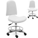 RUE cosmetic chair on a mobile base - white