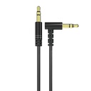 Angular AUX mini jack 3.5mm audio cable 1m black