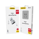 Adapter adapter from USB-C connector to regular USB black