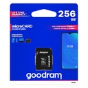 Microcard 256GB micro SD XC UHS-I class 10 memory card + SD adapter